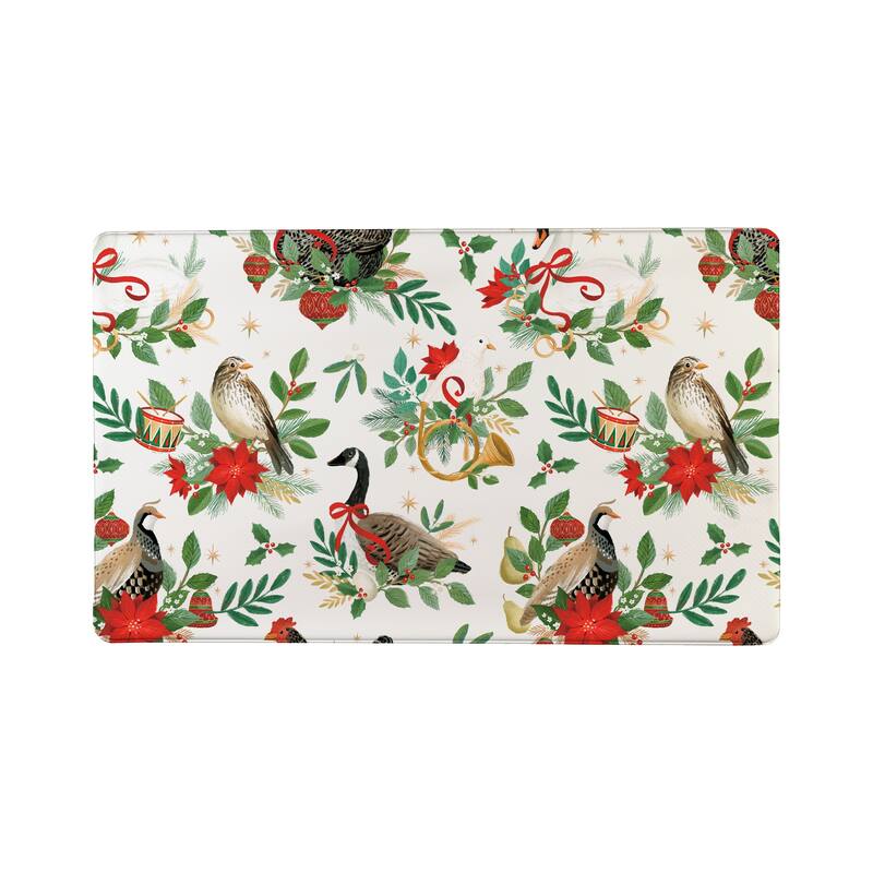 Partridge and Goose Anti-Fatigue Door Mat - 30" x 18"