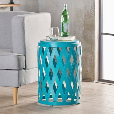 Vibrant Patio Side Table