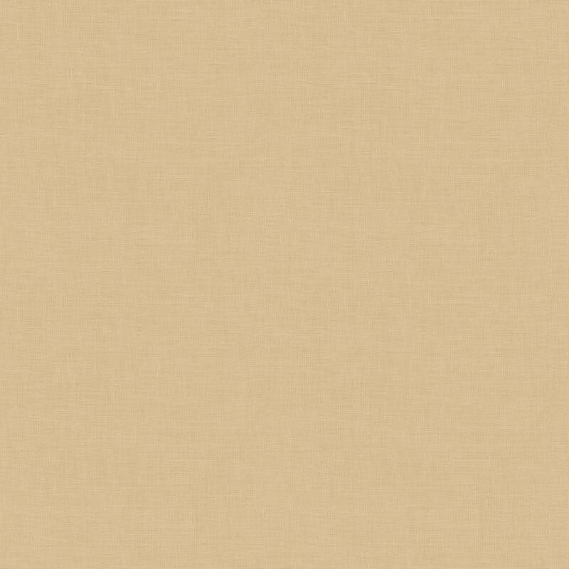 Galerie Wallcoverings Miniatures 2 Plain Linen Design Vinyl on Non-woven Matte Wallpaper Roll - 33 feet x 21 inches - Beige