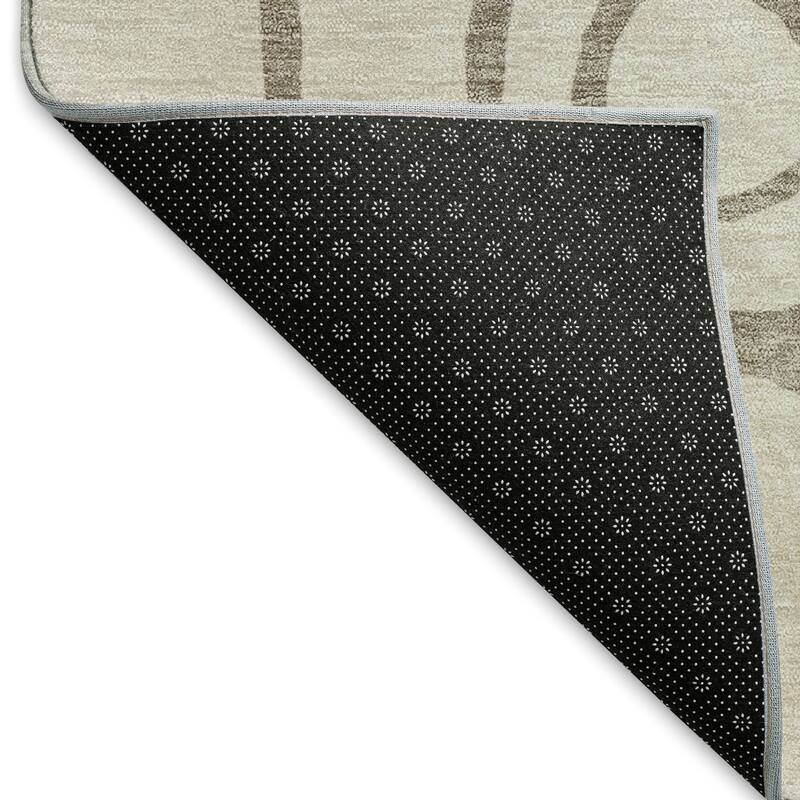 Machine Washable Indoor/ Outdoor Modern Vibe Chantille Rug