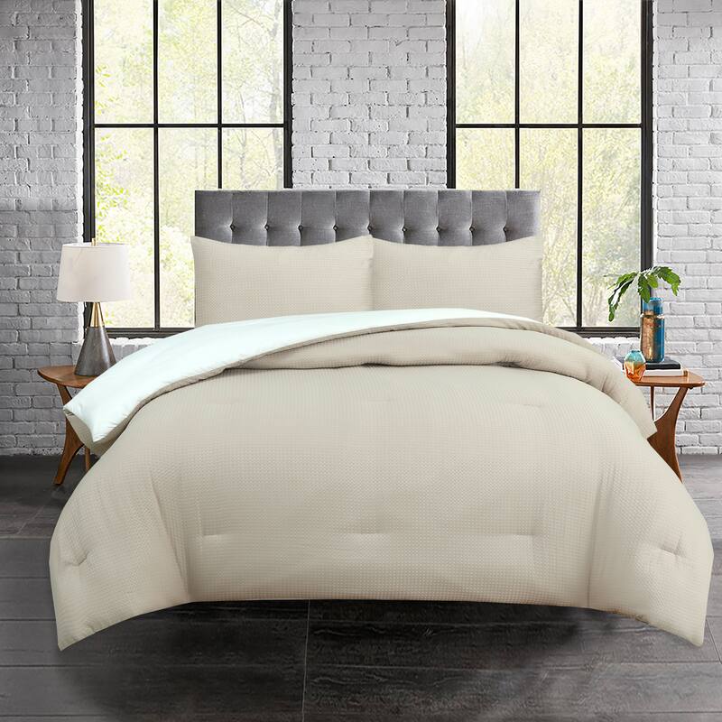 Cassidy Comforter Set - Taupe - King