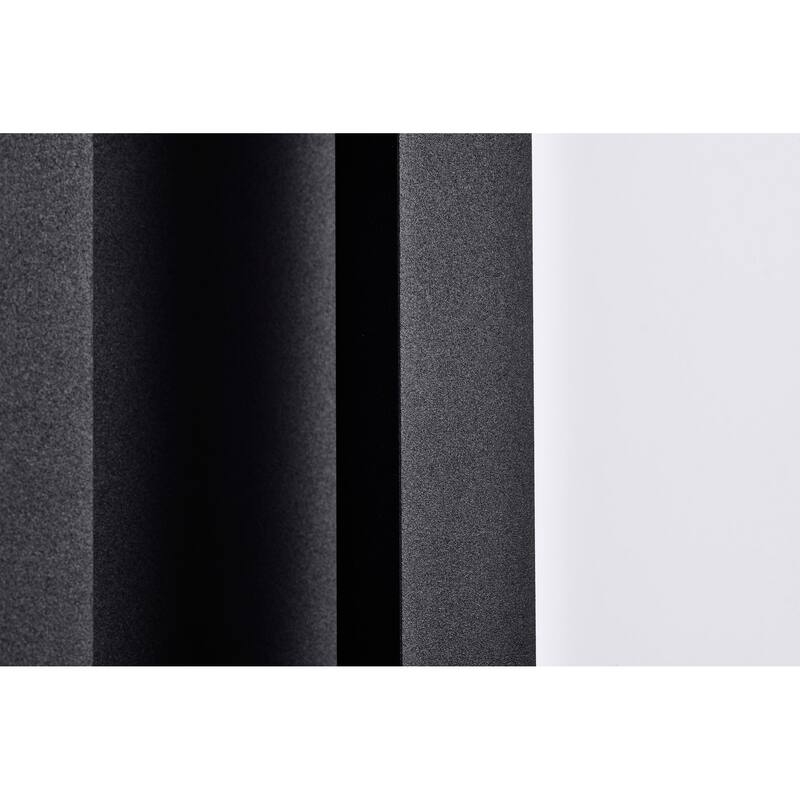 Crew 32 Watt 15 Inch LED Outdoor Sconce Sand Black Finish - Sand Black