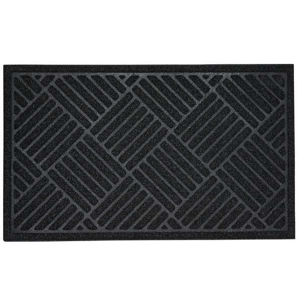slide 2 of 9, Crosshatch Coir Doormat