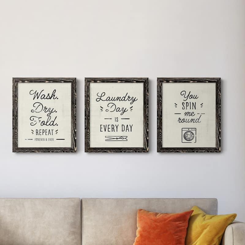 Laundry Room I-Premium Framed Canvas - Ready to Hang - Multi-Color