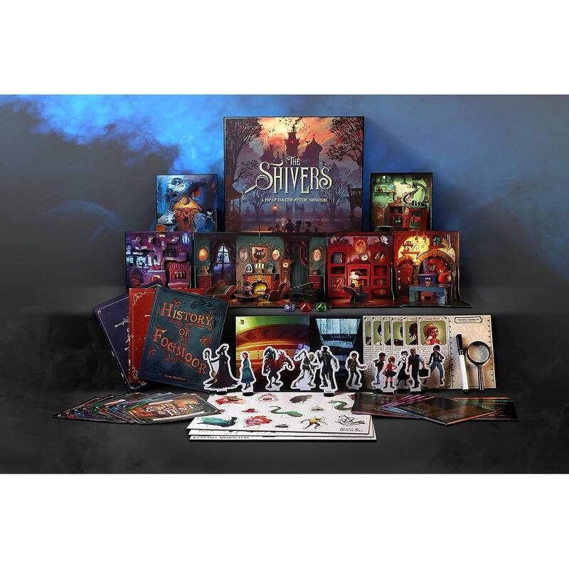 The Shivers Pop-Up Mystery Adventure Board Game
