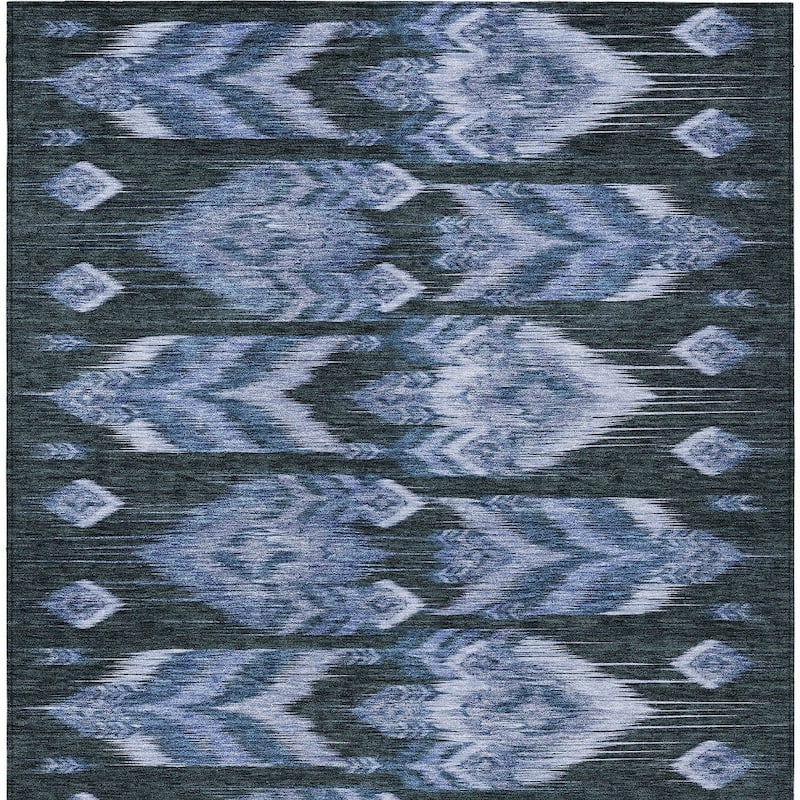 HomeRoots Southwestern Transitional Rectangle Outdoor Rug