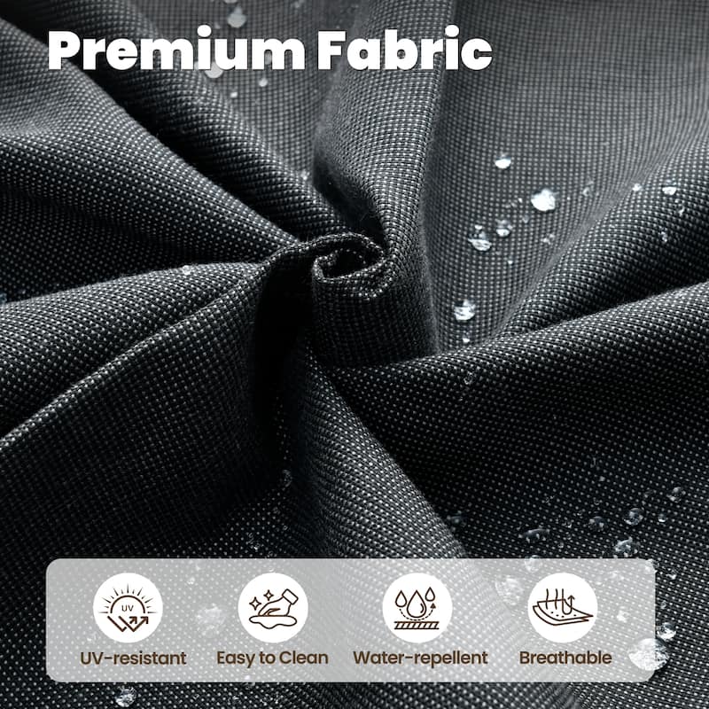 HOOOWOOO 7-piece Rattan Patio Furniture Sectional Set