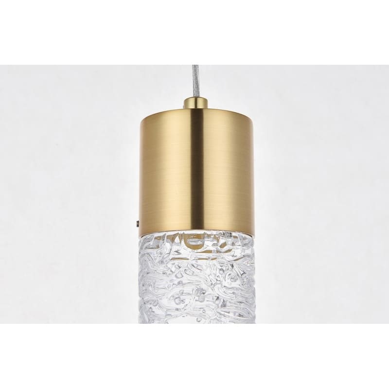 Constellation 1 light Gold LED Pendant