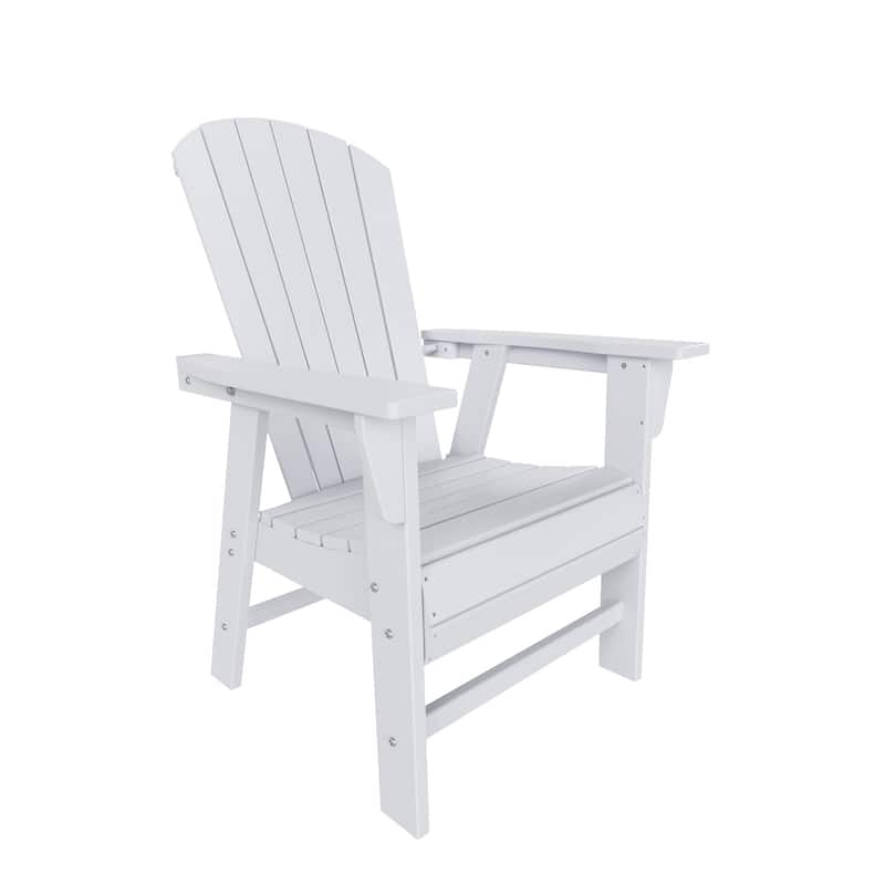 Altura 5-Piece Square Poly Eco-Friendly All Weather Outdoor Dining Set with Armchairs