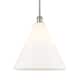 Option Brushed Satin Nickel / Matte White