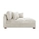 preview thumbnail 176 of 174, 41" W Plush Corduroy Chaise Lounge with Pillows