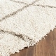 preview thumbnail 112 of 161, SAFAVIEH Hudson Shag Estella Diamond Trellis 2-inch Thick Rug