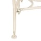 preview thumbnail 6 of 29, SAFAVIEH Outdoor Living Abner Wrought Iron 46-inch Garden Bench. - 45.8" W x 20" L x 40" H