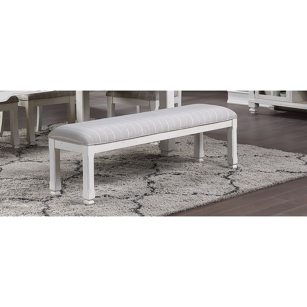 The Gray Barn Cornish Row Modern Farmhouse Bench. Opens flyout.