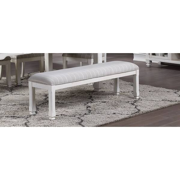 Shop Emerald Home Centerville Modern Farmhouse Bench Overstock