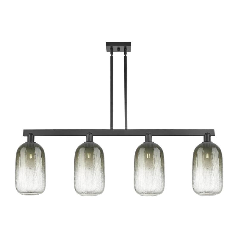 Innovations Lighting Urban Downtown - Brookhaven Cloche - 4 Light 48" Stem Hung Island Light