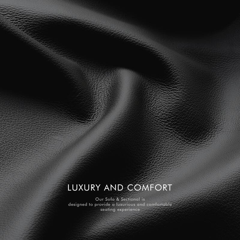 94.5'' W Faux Leather Dual-Power Oversized Width Seat Loveseat with Wireless Charging, Reading Light