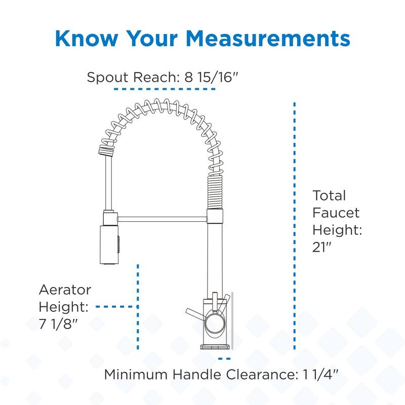 Gerber D451388 The Foodie 1.75 GPM Single Hole Pre-Rinse Pull Down
