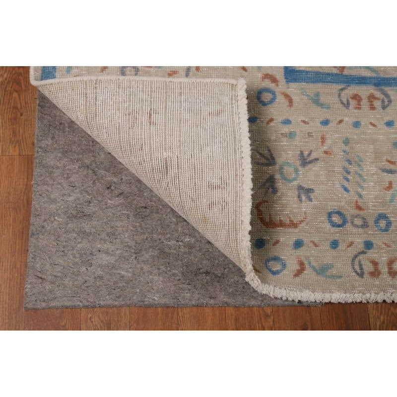 Tabriz Persian Area Rug Handmade Floral Wool Carpet - 8'3"x 11'3"