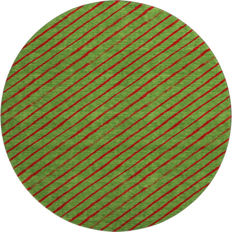 Premium Washable Super Soft Angle Stripe Mayfield Rug
