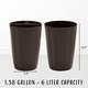 preview thumbnail 21 of 60, HOLD N’ STORAGE - Set of 2 Small Trash Can with Open Top for Compact and Tight Spaces – 1.58 Gallon Capacity