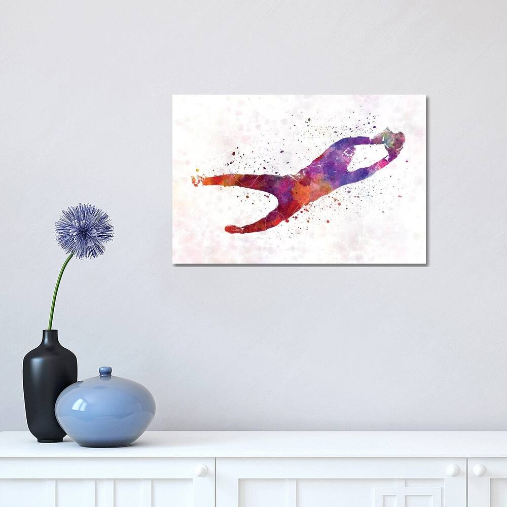 iCanvas "Soccer Football Player Goalkeeper Young Man" by Paul Rommer Canvas Print