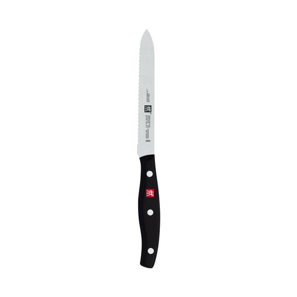 Shop Zwilling J A Henckels Twin Signature 7 Pc Knife Block Set Stainless Steel Overstock 14268107