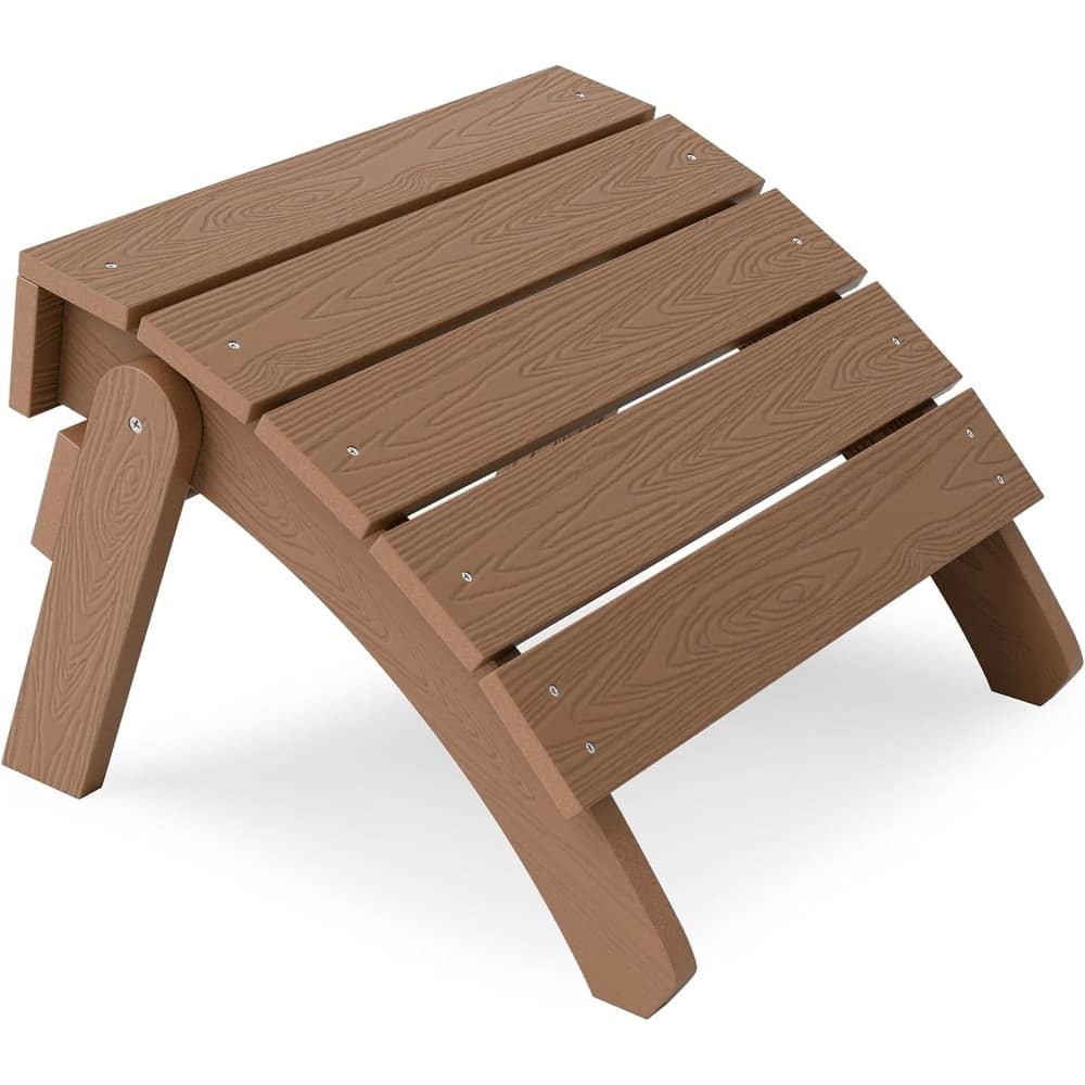 WINSOON Adirondack Ottoman,Folding Adirondack Foot Rest