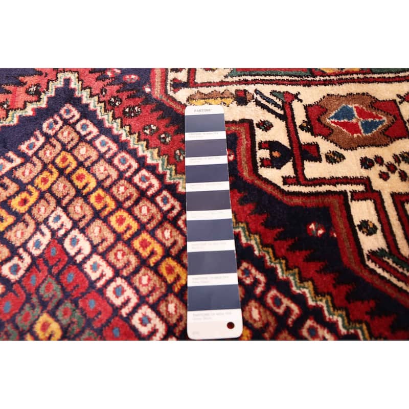 ECARPETGALLERY Hand-knotted Kayseri Dark Navy Wool Rug - 4'8 x 6'6