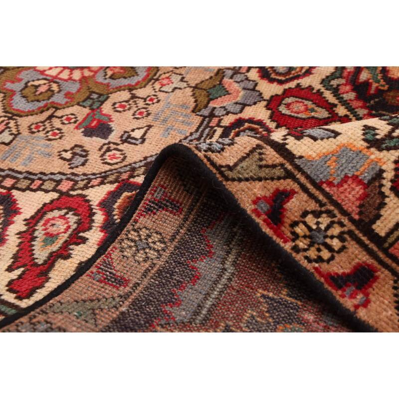 ECARPETGALLERY Hand-knotted Antalya Vintage Red Wool Rug - 4'8 x 7'6