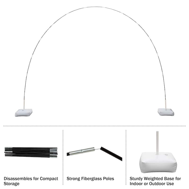 Balloon Arch Kit – Reusable DIY Backdrop Stand by Great Northern Popcorn