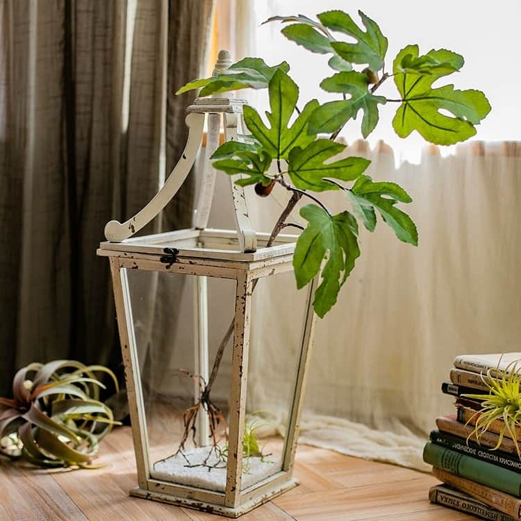 RusticReach Artificial Fig Leaf Stem