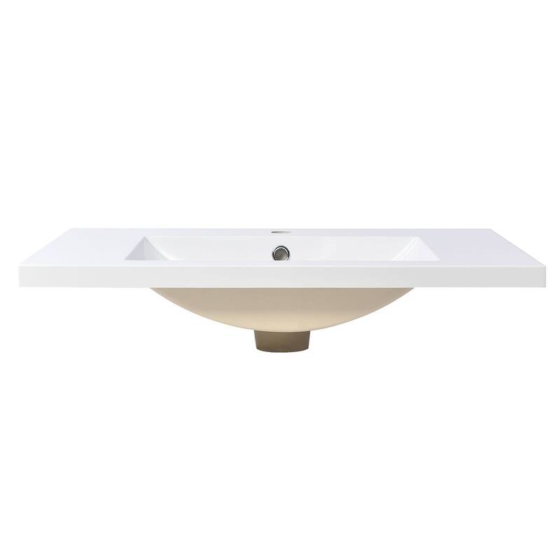 30" Classic Bathroom Vanity Set with Sink and 2 Soft-Close Doors