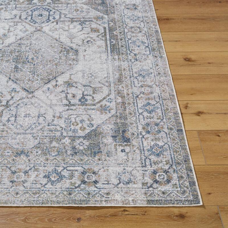Livabliss Lillian Traditional Washable Area Rug