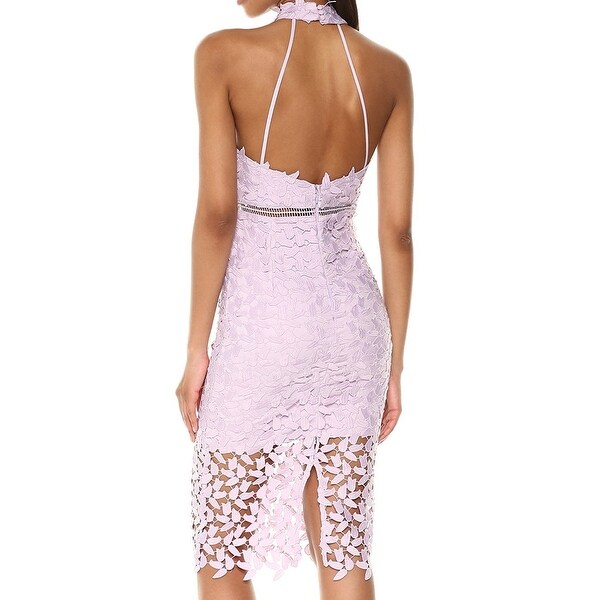 bardot lilac dress