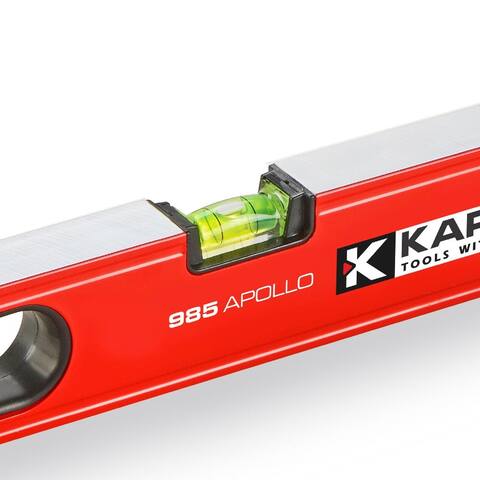 Kapro 48" Apollo Magnetic Box Level Magnified Vials & Plumb Site