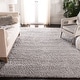 preview thumbnail 2 of 83, SAFAVIEH Fontana Shag Kimberlie Solid 2-inch Thick Rug 10' x 14' - Grey - Rectangle