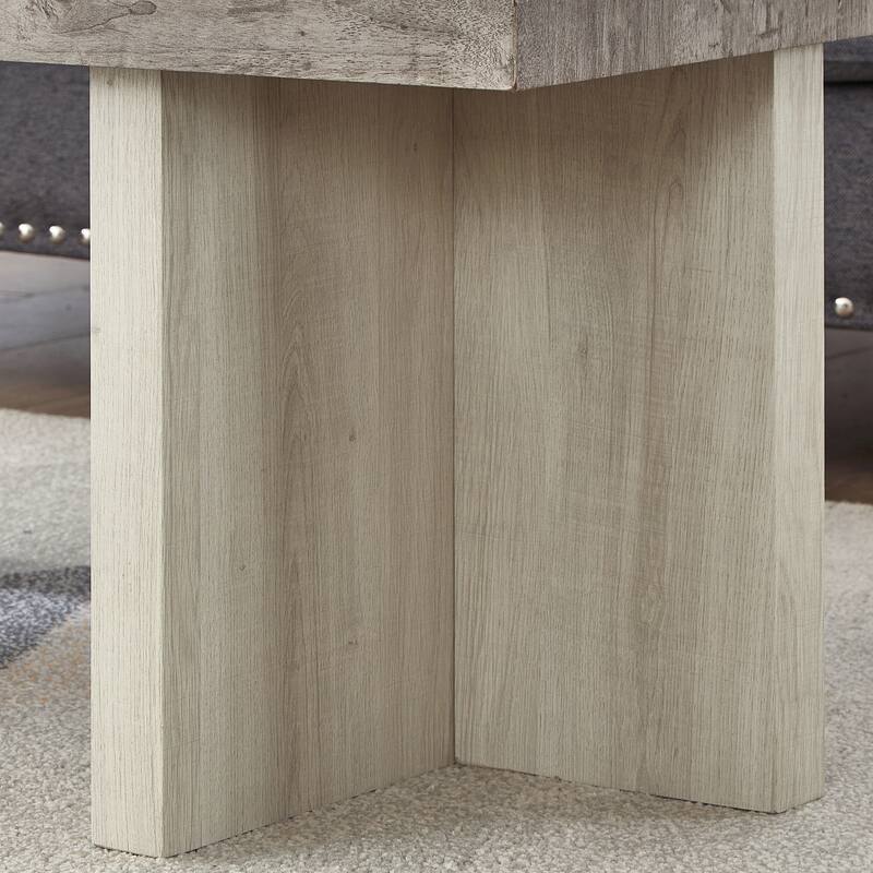 Roundhill Furniture Mchome Square End Table, Nightstand