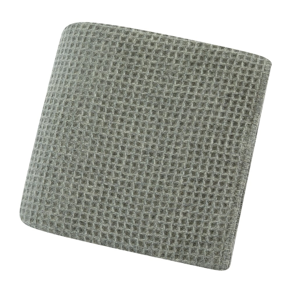 The Gray Barn Tule Wool Waffle Blanket