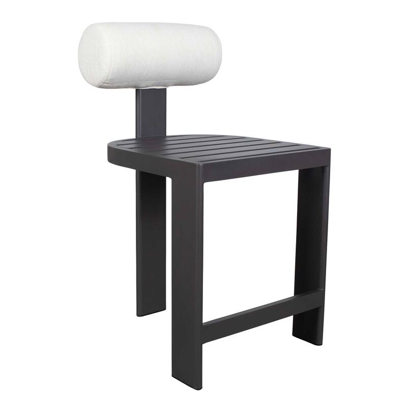 Uttermost Bolster Back Outdoor Stool