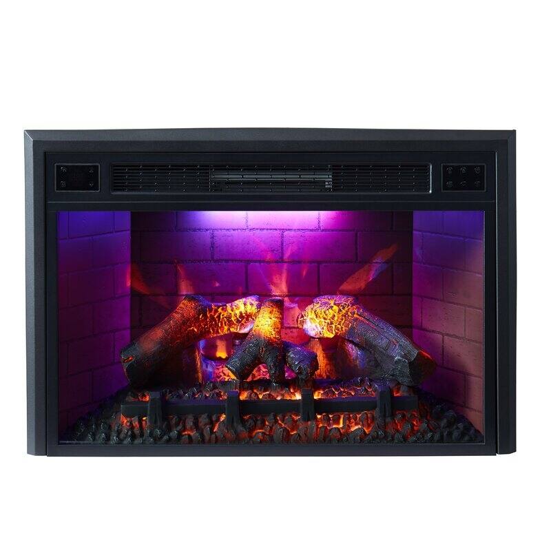 35 in. Ventless Electric Fireplace Insert