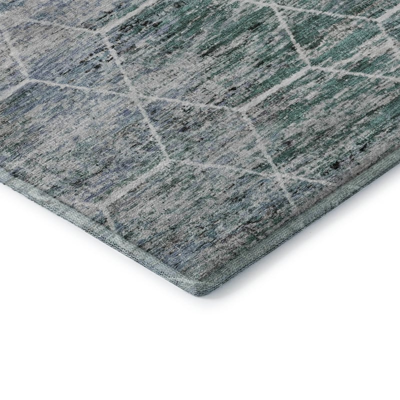 Premium Washable Super Soft Geo Abstract Mayfield Rug