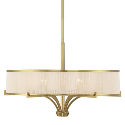 Savoy House 1-7752-6 Wynwood 6 Light 30" Wide Drum Chandelier