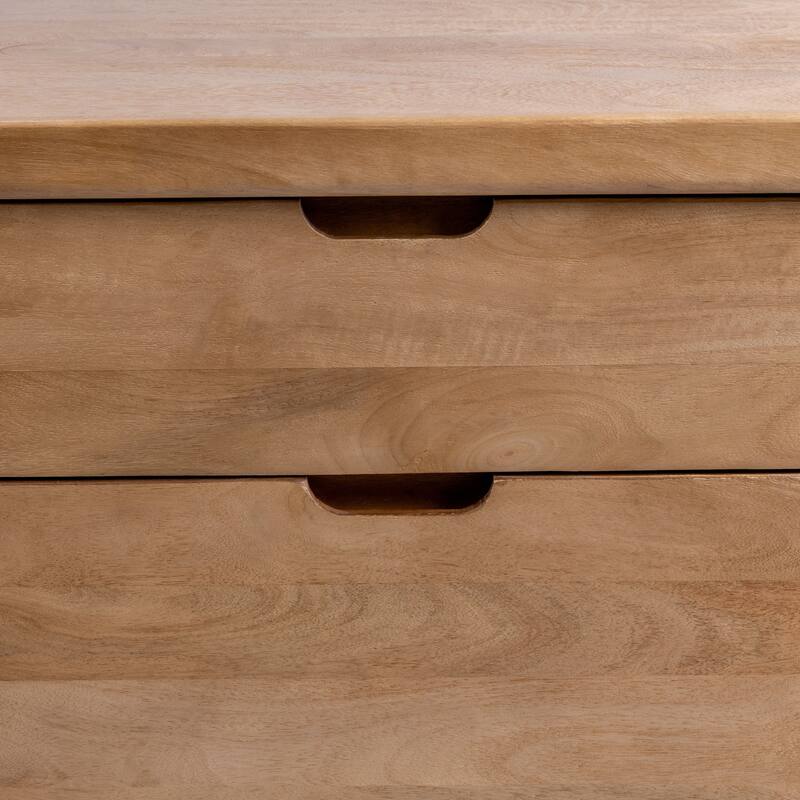 Classic Home Laguna 6-Drawer Mango Wood Dresser