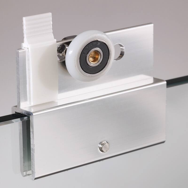 CRAFT + MAIN CVDP4269-CL Cove 69" High x 42" Wide Pivot Semi Frameless