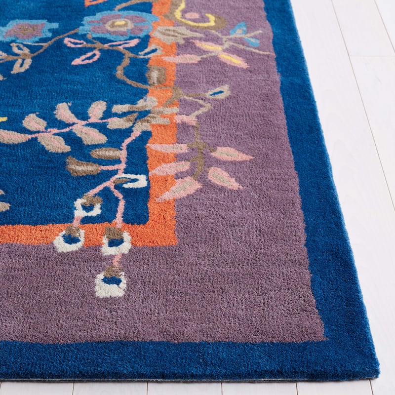 SAFAVIEH Handmade Metro Iroda French Country Wool Rug