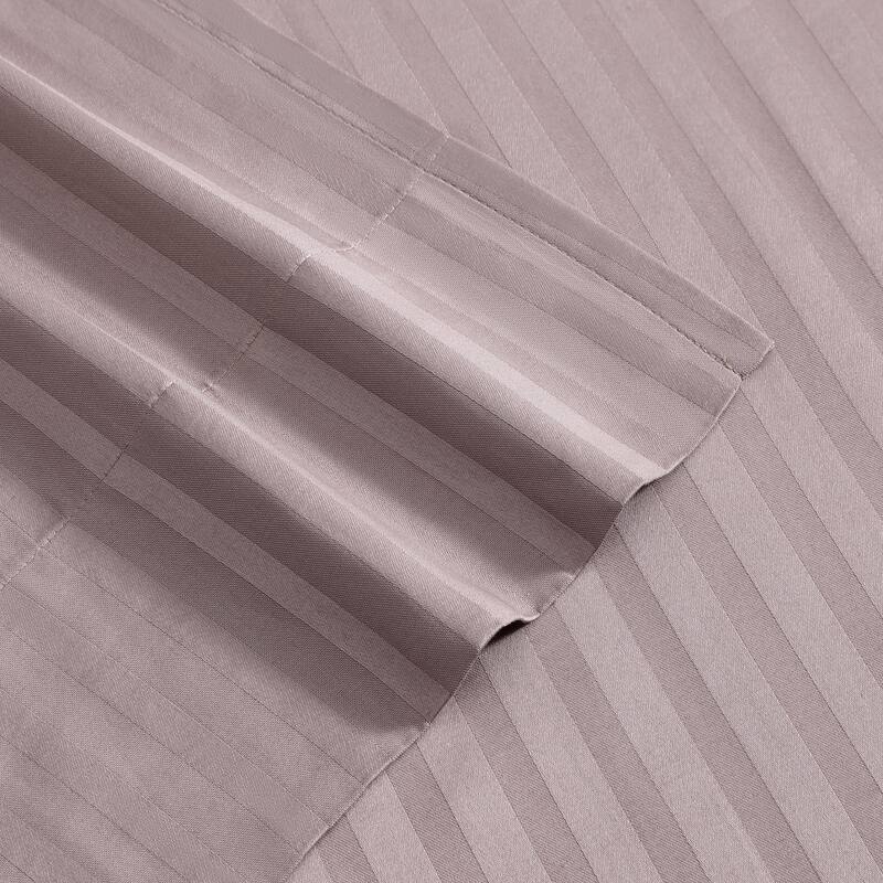 Vera Wang Dobby Stripe Cotton Sheet Set