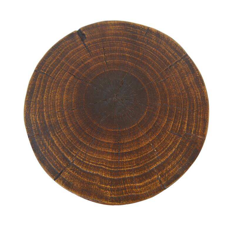 Christopher Knight Home - Emery Hollow Round Wood Grain Side Table