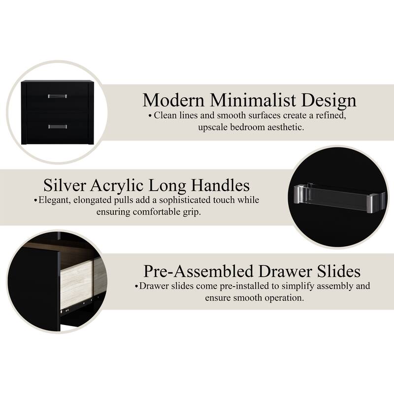 CraftPorch Elegance Nightstand