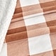 preview thumbnail 4 of 5, Linery & Co. Velvet Plush Reversible Sherpa Throw Blanket